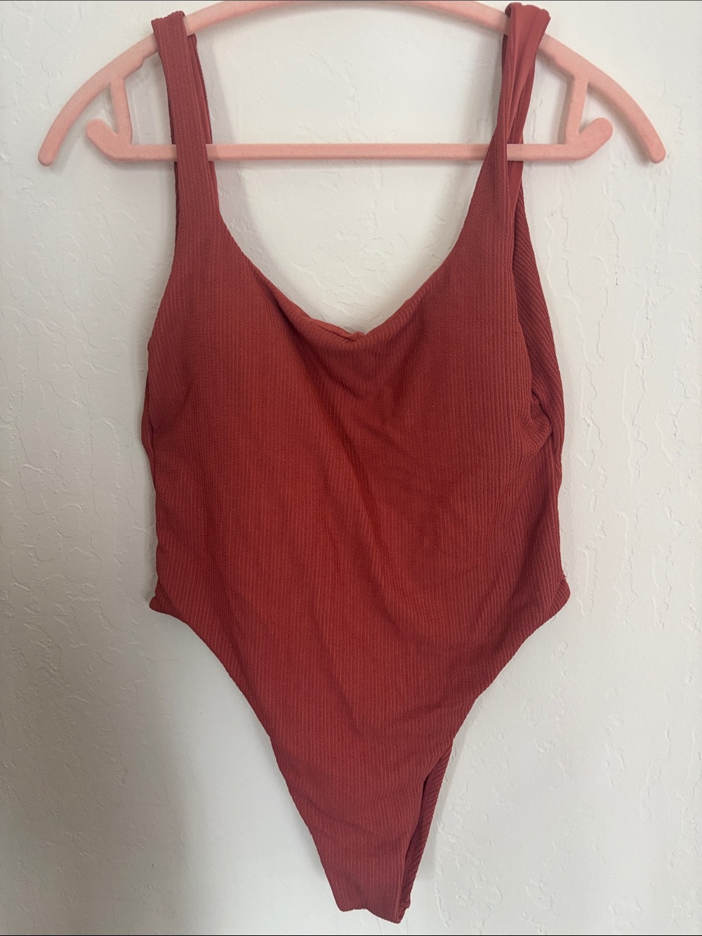 Vitamin A Ribbed One-Piece Swimsuit